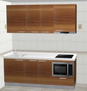 China Complete Kitchen Cabinet Set Adjustable Legs For Kitchen Cooking / Storage ISO9001 wholesale