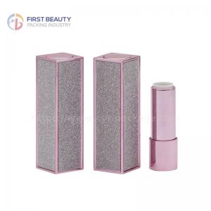 China Customized Empty Lipstick Case Tube 4g Square Plastic wholesale
