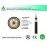 ADSS all dielectric unitube fiber optical flat cable / best fiber optical cable for sale