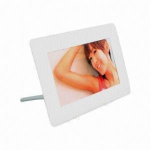 China Single-function Digital Photo Frame, Supports USB Flash Disk, SD/MMC Card wholesale