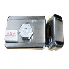 China All In One Security Rim Lock Electric Intelligent Lock Support Swipe Card With Motor Sensor wholesale