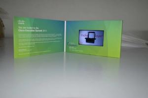 China Advertising 4.3 Inch Video Greeting Card Cmyk Printing 480x272 Pixel wholesale