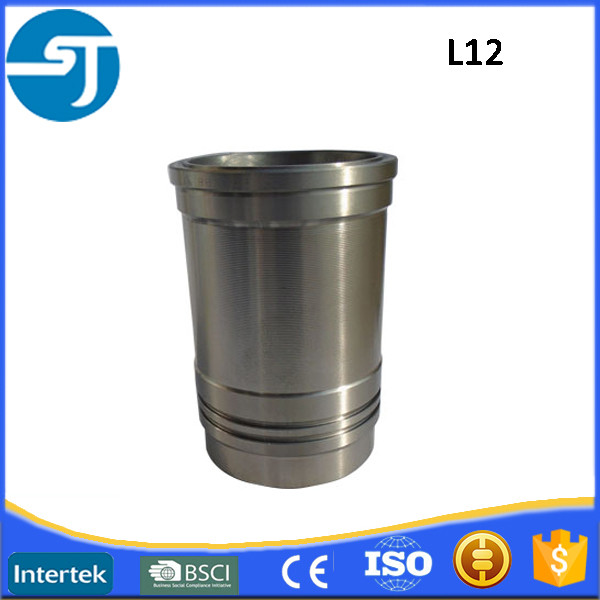 China Changzhou L12 diesel engine cylinder liner factory price for sale