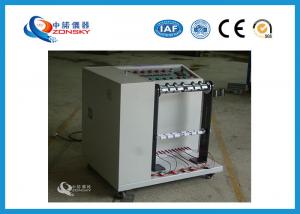 China Adjustable Speed Bend Test Equipment / 6-set Wire And Cable Swing Testing Machine wholesale