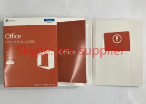 China Genuine Microsoft Office Home And Business 2016 Key Card 64 Bit For Mac Factory Price 100% Online Activation wholesale