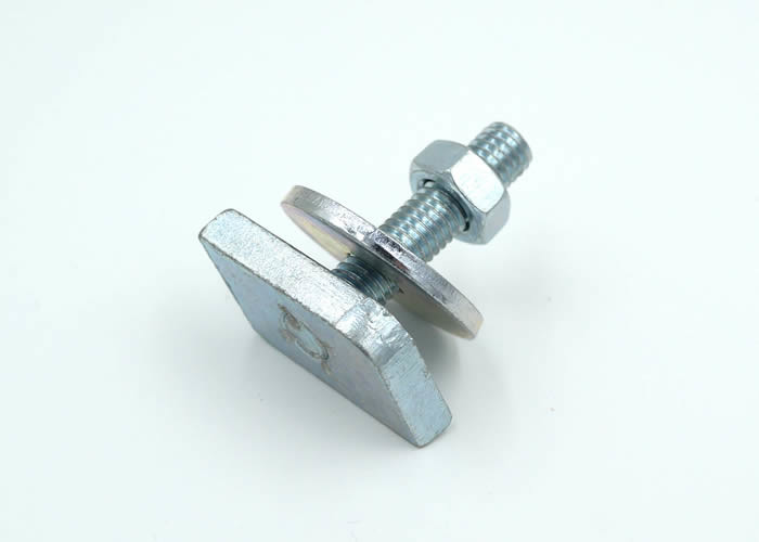 China Galavanized Mild Steel Square Head Bolts with Hex Nuts and Flat Washers wholesale