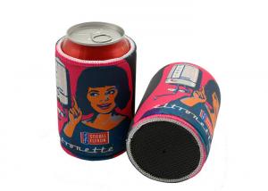 China Promotional Custom Printed Insulated 5mm Tickness Neoprene Beer Can Cooler Sleeve wholesale