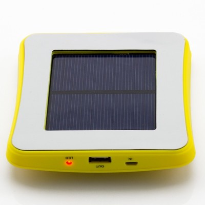 Window Sticker Solar Panel 2600mAh Polymer Waterproof Power Bank for Outdoors for sale