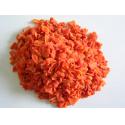 Dry Cool Place Storage HALAL Orange Red Dried Carrot Chips Low Sugar for sale