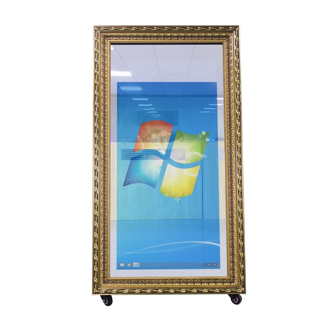 China 62 Touch Screen Mirror Photobooth Party Event Wedding Magic Selfie Machine Kiosk on sale