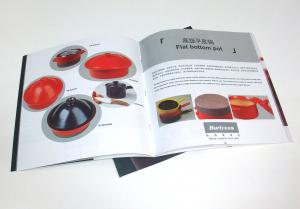 China OEM Tri Fold Brochure Color Booklet Printing Service for company advertising on sale