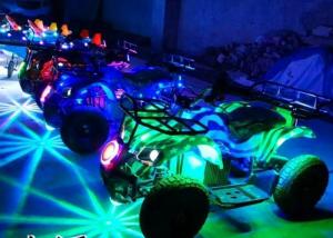 China Adjustable Time Battery ATV Quad Bike , 4 Wheels Children'S Bumper Cars wholesale
