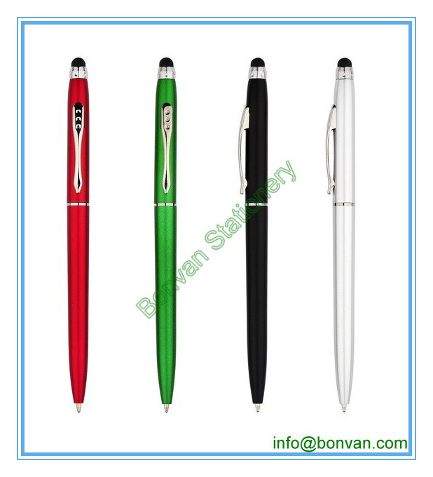China plastic promotional stylus pen,plastic stylus ball pen wholesale