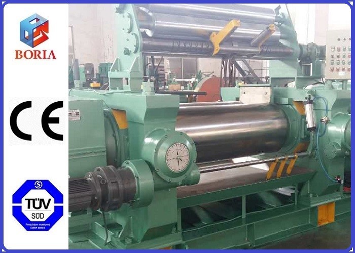 China PLC Controlled Customized Two Roll Mill Open Mixing Mill Rubber Mixing Mill wholesale