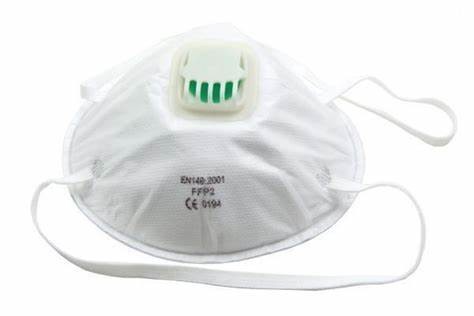 China High Filtration FFP2 Medical Mask Fluid Resistant Help Limit Germs Spread wholesale