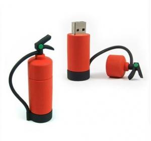 China Cartoon Fire Extinguisher  Pvc Usb Driver  Pen Drive 32GB USB 3.0  Flash Card Memory wholesale