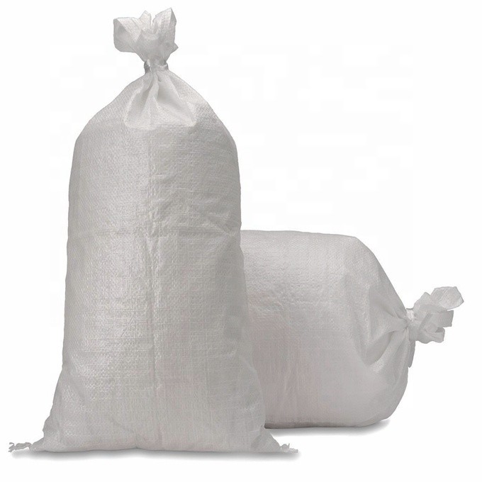 China Custom Woven Polypropylene Sand Bags 20kg 25kg 60*100 Size For Agriculture Packaging wholesale