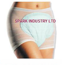 China OEM Reusable Incontinence Underwear Highly Stretchable Soft Spandex Polyester Mesh Pants wholesale