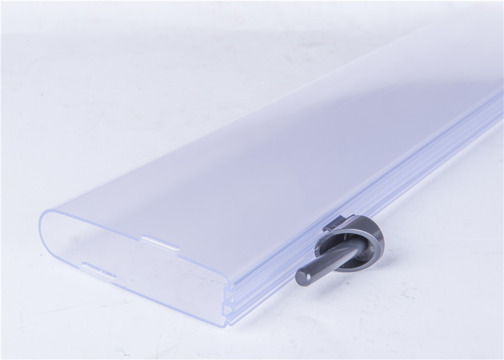 China Matt / Shiny Surface Plastic Extrusion Profiles For LED Tube Cover wholesale
