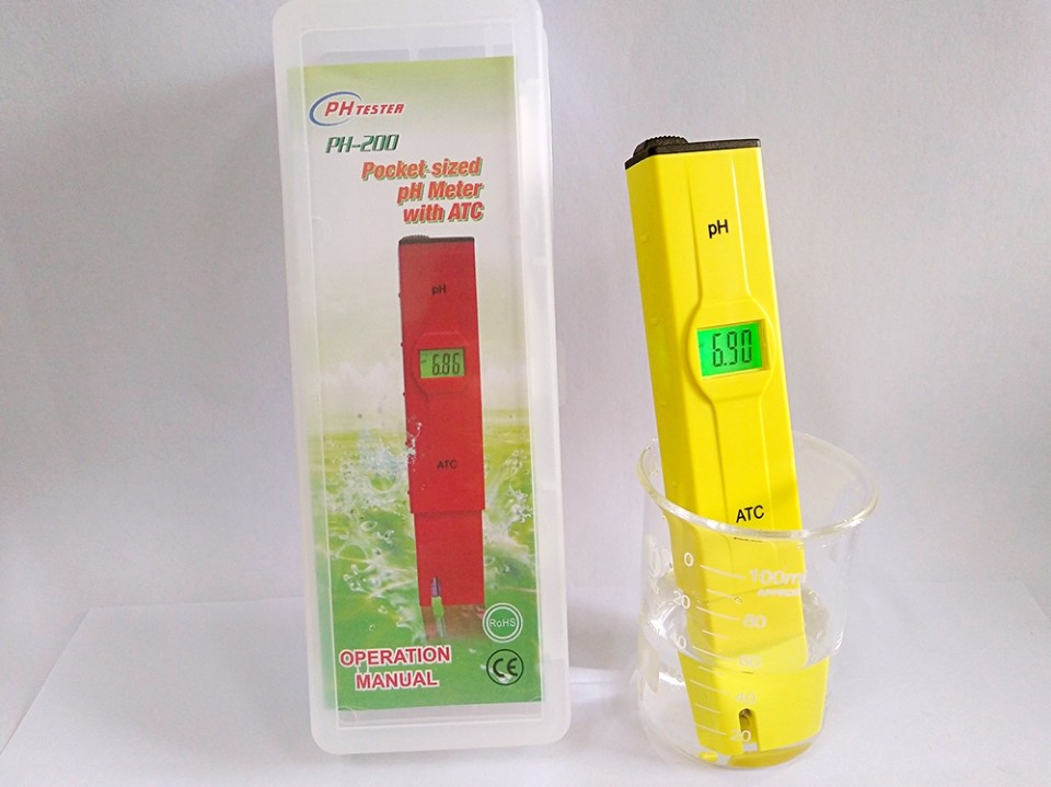 Buy cheap High quality LCD backlight pocket PH meter water tester PH pen from wholesalers
