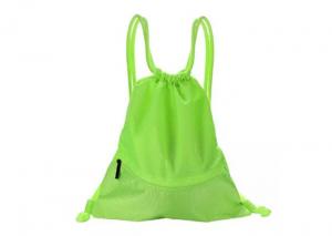 China Waterproof Gym Custom Made Backpacks 420D Nylon Drawstring Backpack With Pocket wholesale