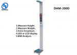 China DHM-200D Medical Height weight scales with Thermla printer and Digital display wholesale