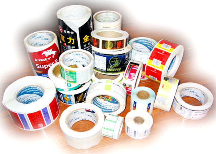 China Thermal Printing Food Label Stickers With Glossy Varnishing Surface Finishing wholesale