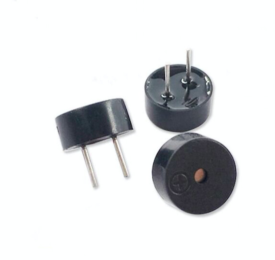 China Integrated AC Type Magnetic Door Buzzer Φ9*5.5mm 1.5V / 3V / 5V With Pin Terminal wholesale