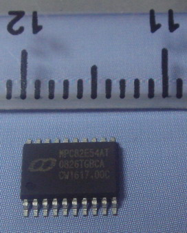 China Mgawin 8051 microprocessor 82E54AT MCU / 8051 Processor wholesale
