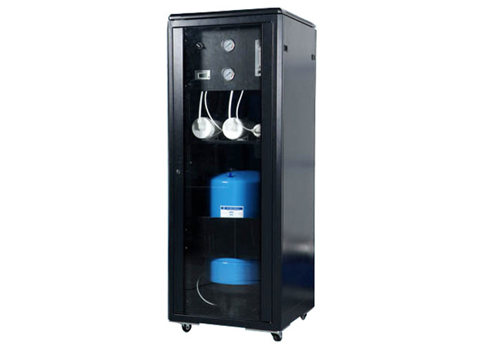 China RO Purifier Black Stainless Steel Water Filter With RO-500 5 Stage Commercial Cabinet wholesale