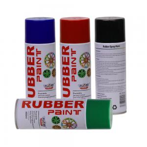 China Aerosol Rubber Spray Paint / Plastic Dip Spray Fast Drying Anti -  Corrosion wholesale