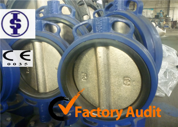 China API Ductile Iron Pneumatic Butterfly Valve Actuator PN10 PN16 , Low Pressure on sale