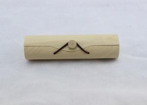 China Nature Wood Balsa Macarons Decorative Wooden Boxes For Gifts Cylindrical Shape wholesale