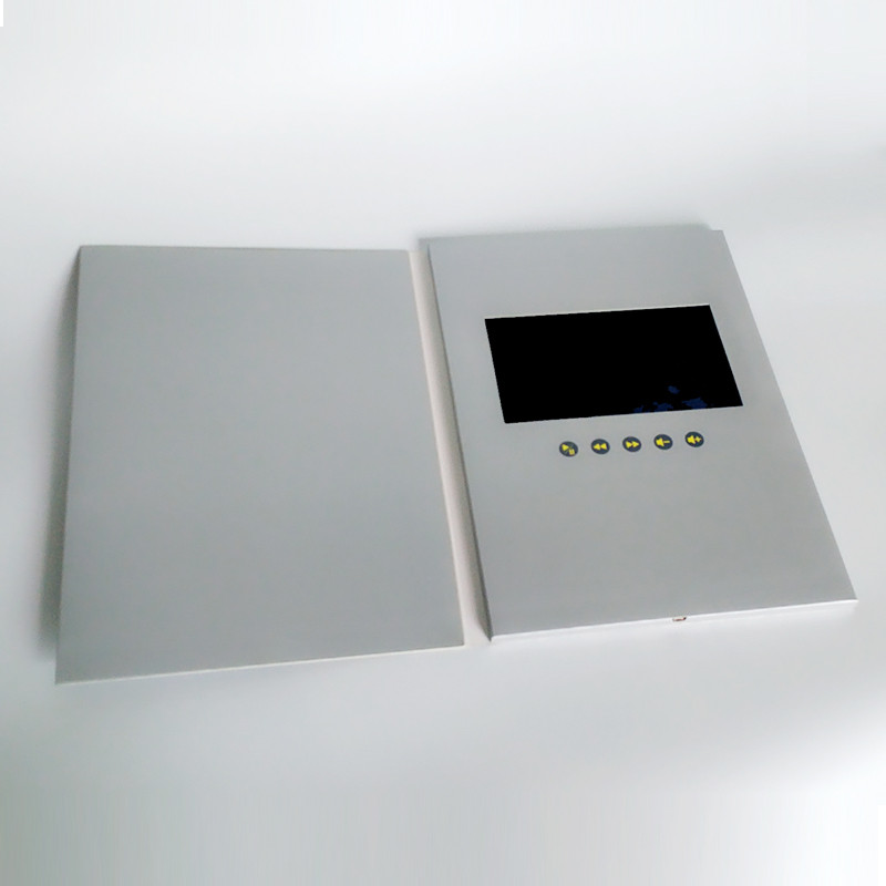 China A4 A5 Promotional Video Brochure , TFT Video Business Card With Lcd Screen wholesale