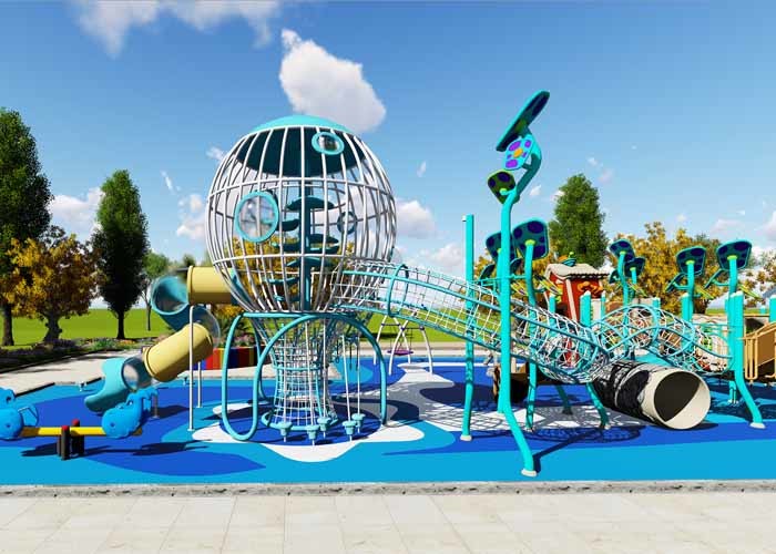 China Anti Static Outdoor Amusement Park Equipment UV Resistance Professional Design wholesale
