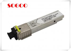 China 1.25G SFP Optical Transceiver 1310/1550nm Single Fibre 20km GBIC SC Connector wholesale