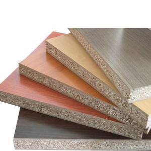 China 18mm Thickness Melamine Faced Chipboard With Polished Surface FSC Standard wholesale