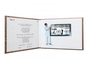 China Full colors Rechargeable Video Mailer for Chirstmas , 2G lcd video greeting card wholesale