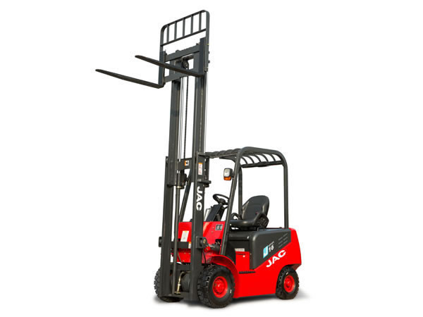 China Four Wheel Conterbalance Electric Forklift Truck With Lead Acid Battery wholesale