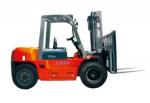 China Durable Warehouse Lifting Equipment 5 Ton Diesel Forklift With Side Sliding Fork wholesale