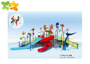 China Big Water Slide Equipment Multicolorful With Complete Set Accessories wholesale