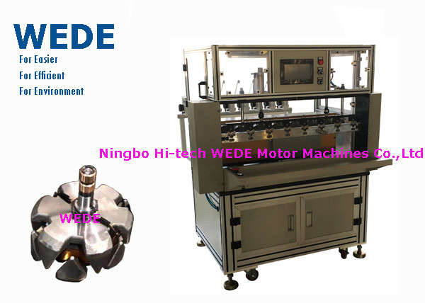 China 0.12 - 0.4mm Wire Coiling Machine , Adjustable Armature Coil Winding Machine  wholesale
