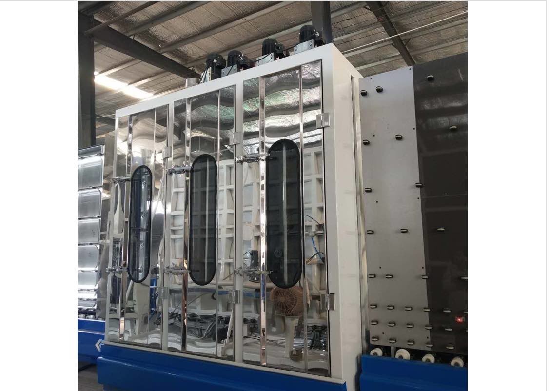 China 2500mm Double Glazing Machinery Automatic Flat Press Insulating Glass Produce Line wholesale