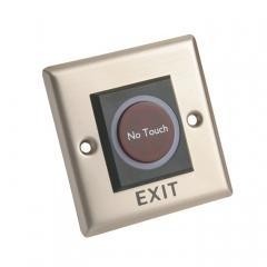 China Metal Infrared No Touch Exit Button  Infrared Sensor Touch Free Door Exit Button With LED Indicator wholesale