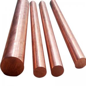 China C110 C11000 Copper Bar For Welding Round Rod Electric Busbar System Flat Edge wholesale