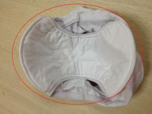 China White Reusable Incontinence Underwear Women 100 Cotton Fabric for Incontinence wholesale