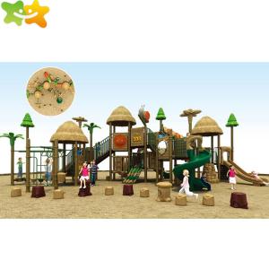 China 1340*880*510CM Backyard Kids LLDPE Outdoor Playground Slide wholesale