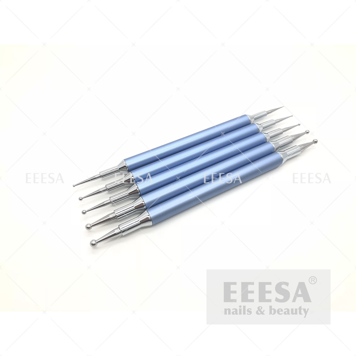 China Luxury Blue DIY Nail Art Tools Professional Different Size Easy To Handle wholesale