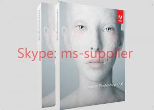 China Brand New 3D Graphic Design Software , Adobe Photoshop CS 6 Extended wholesale