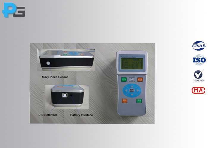 China 1500-25000 K Led Testing Equipment Handheld Colorimeter For CCT / CRI wholesale